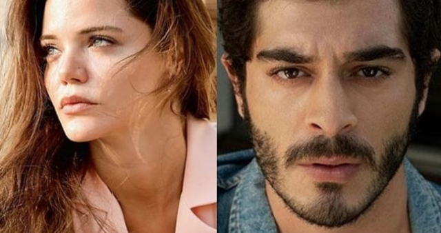 Official poster of The Swindlers featuring Hilal Altınbilek and Burak Deniz