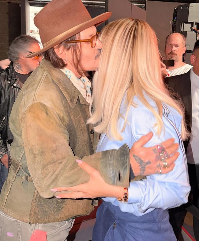 Icardi’s previous Johnny Depp post