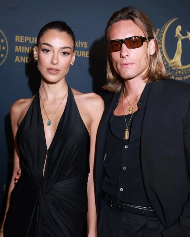 Dilan Çiçek Deniz with Miro Gerede Erkaya