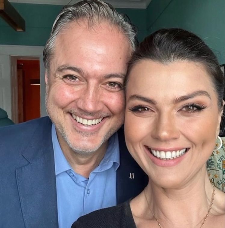 Açelya Akkoyun and Demokan Akkoyun photo