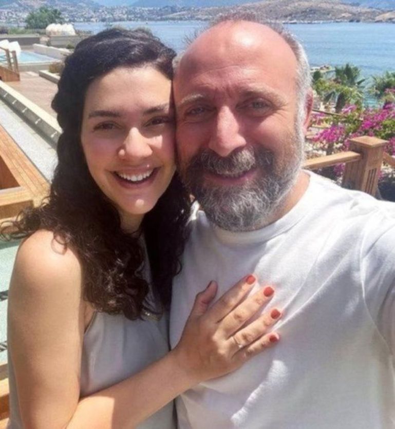 Bergüzar Korel ve eşi Halit Ergenç