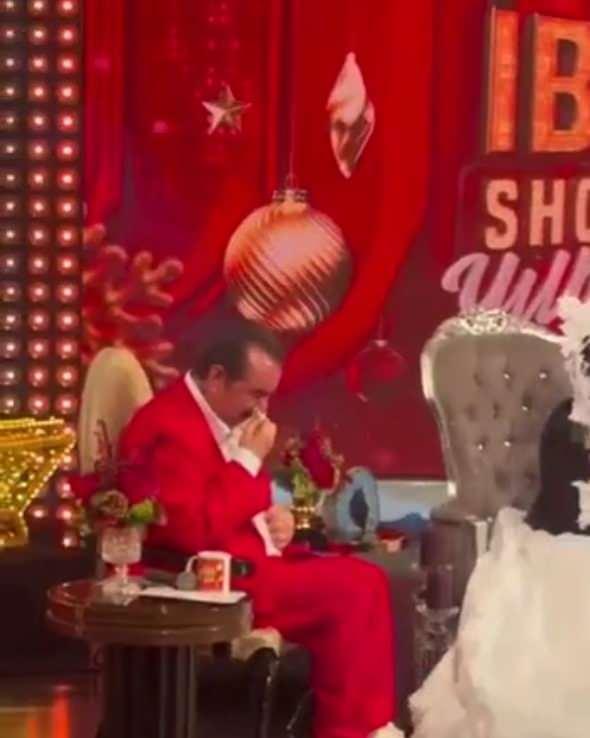 İbrahim Tatlıses emotional reaction