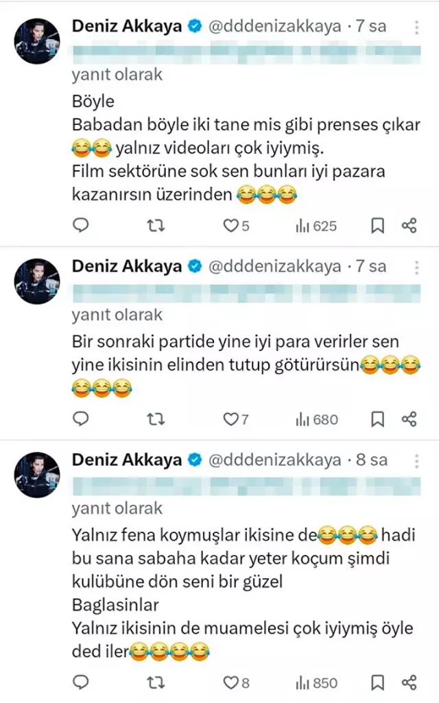 Deniz Akkaya Çağdaş E dispute screenshot
