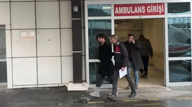 Yusuf Güney at the Istanbul Courthouse in Çağlayan