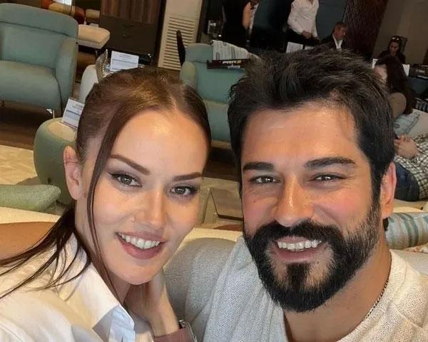 Fahriye Evcen and Burak Özçivit