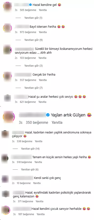 Mixed reactions to Hazal Kaya on social media