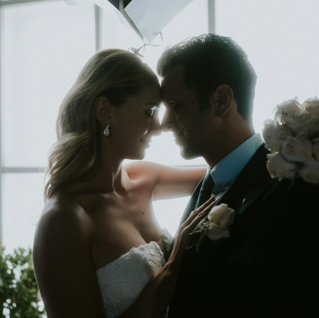 Emotional moments during Yasemin Kay Allen’s wedding