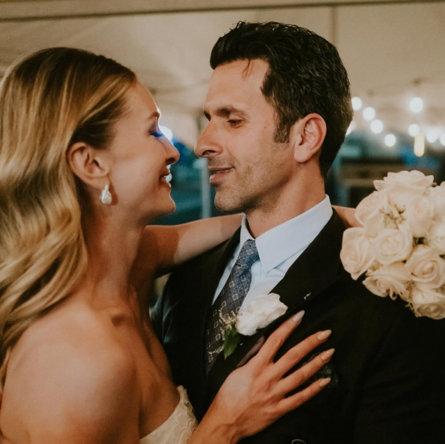 Yasemin Kay Allen’s wedding dress in Las Vegas