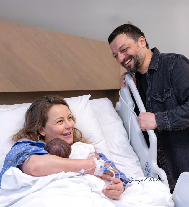 Ali Kemal, the baby of Vildan Atasever and Mehmet Erdem