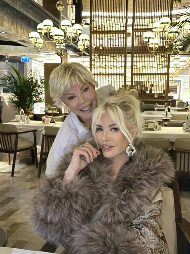 Ajda Pekkan celebrating her 80th birthday