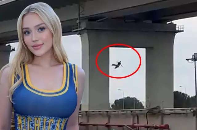 Social media influencer Kubra Karaaslan who died after jumping from Osmangazi Bridge