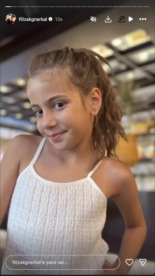 Elif Erkal daughter of late Turkish singer Ibrahim Erkal