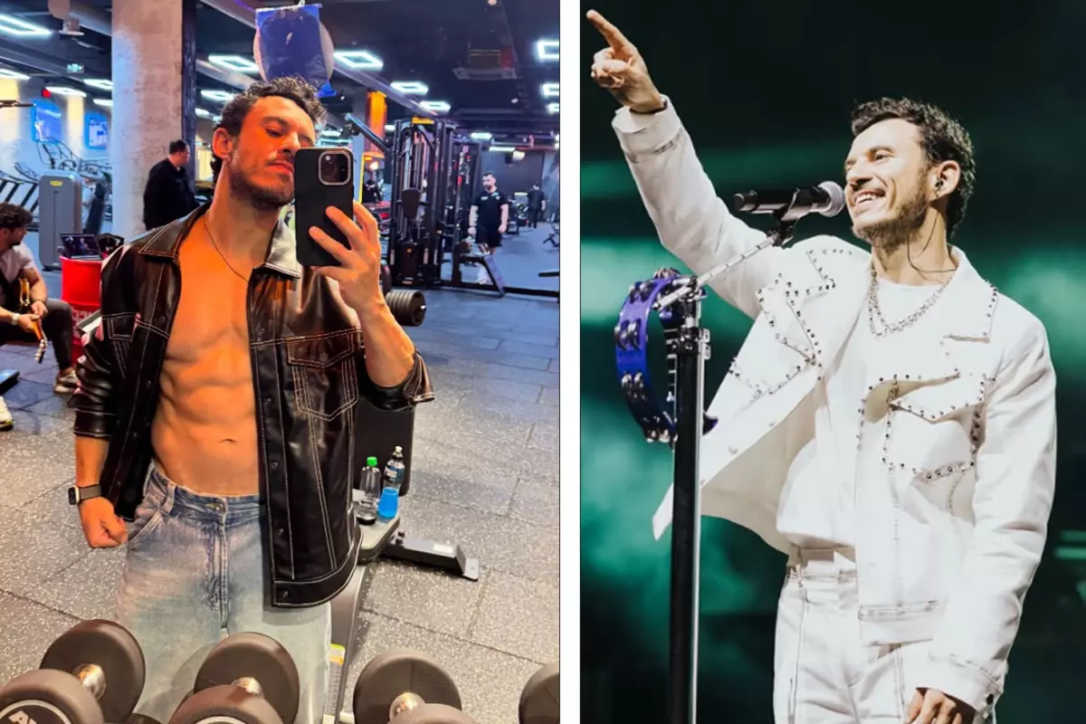 Singer Buray discussing his healthy lifestyle and daily routine