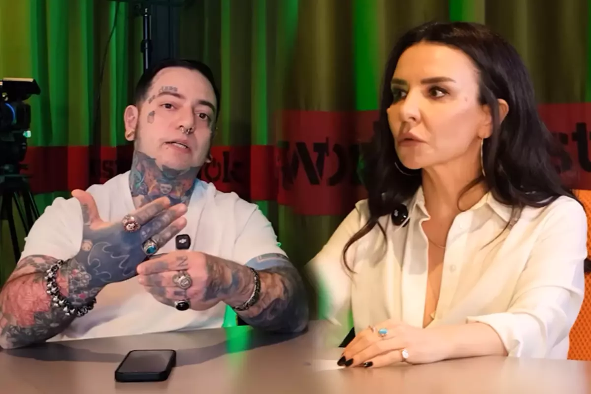Fatma Turgut and Can Temiz discussing the breakup of the band Model